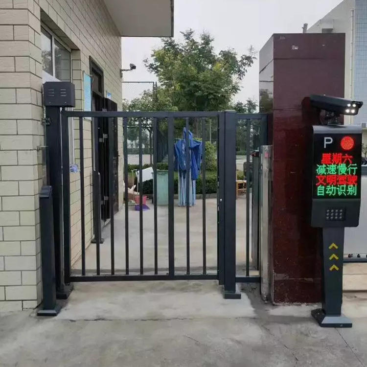 小区智能通道行人电动门刷卡门小区通道门禁系统一卡通防夹防撞门