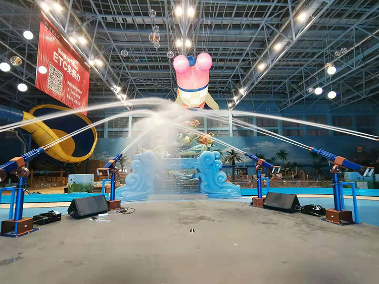 加特林旋转水枪水上乐园公园景区漂流度假山庄造浪池必备网红水炮