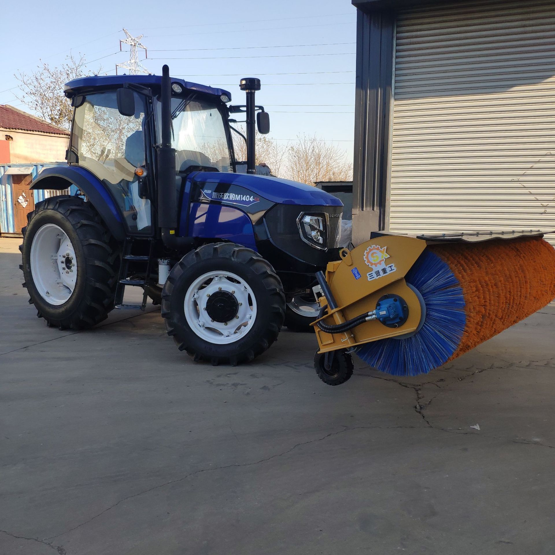 拖拉机扫雪机