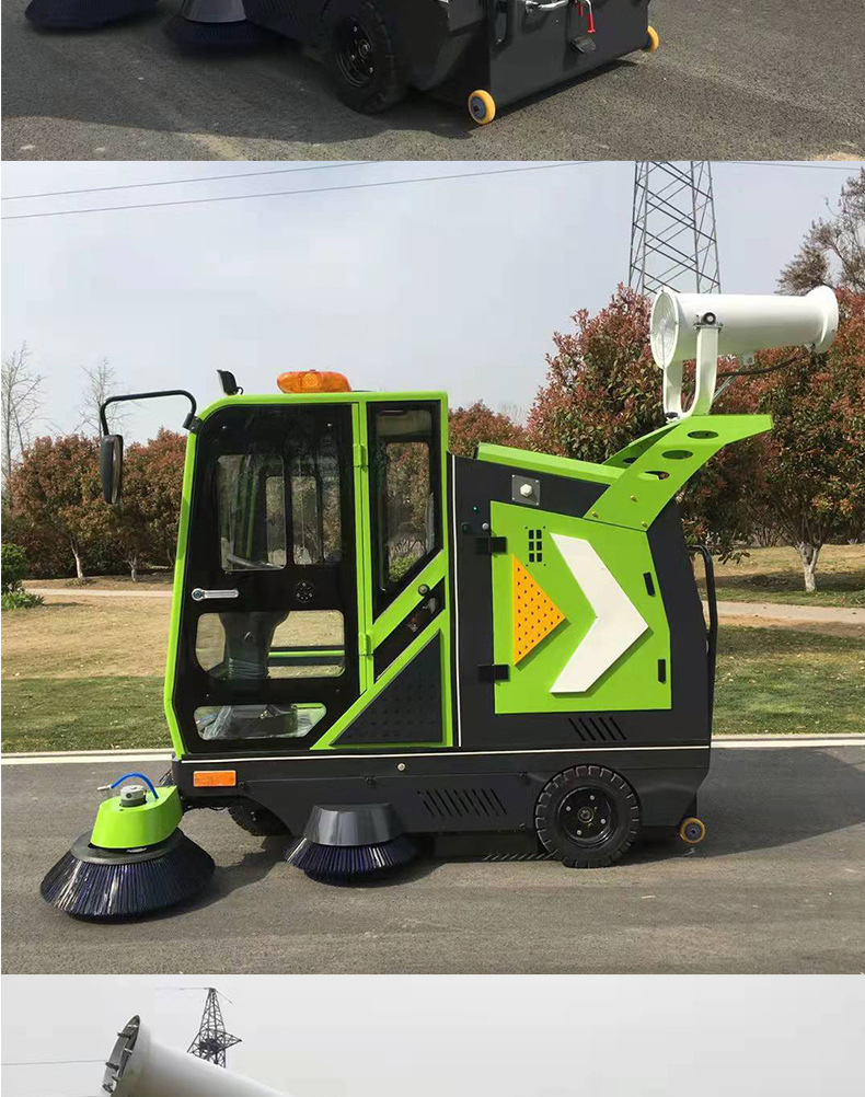 道路清洗电动扫地车 厂区车间清扫车 多功能电动扫路车厂家