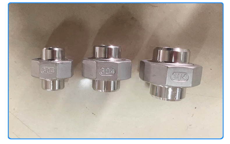 304不锈钢铸造对焊活接头对焊活接头焊接活结