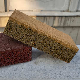 高强度复合透水砖,适用于海绵城市道路 广场 园路  停车场    等