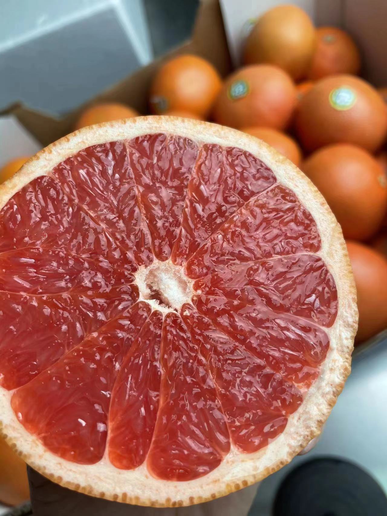 新鲜红心西柚南非酸甜红心西柚6个红心蜜柚埃及以色列孕妇水果