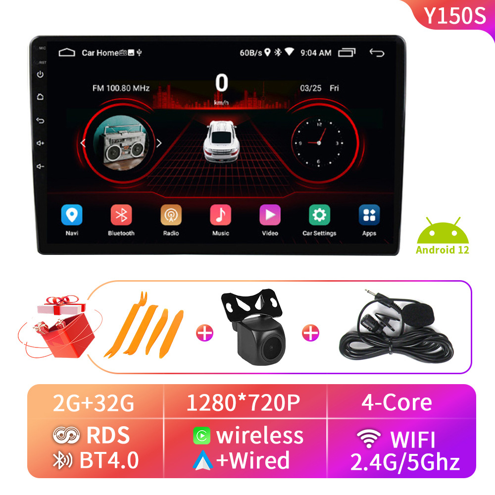 Cross-Border Hot Selling Car Universal 7-Inch 9-Inch 10-Inch Center Console Screen Display CarPlay Navigator Android Car Machine