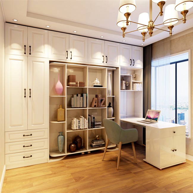 书柜旋转床创意床下书柜床家居床家用房客床组隐藏一体柜组合