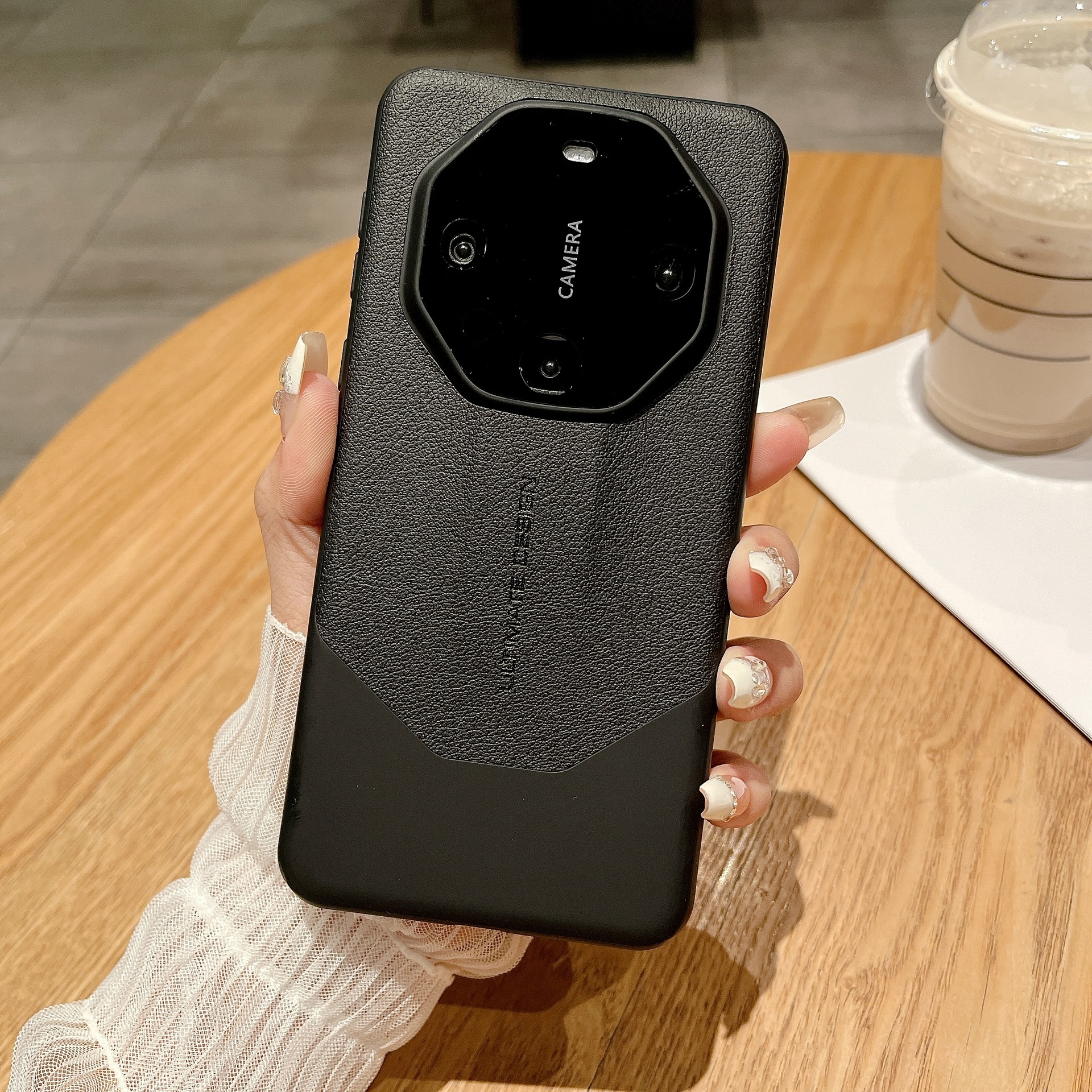 秒变非凡大师原版皮质华为mate50/40网红30全包60pro/rs手机壳套