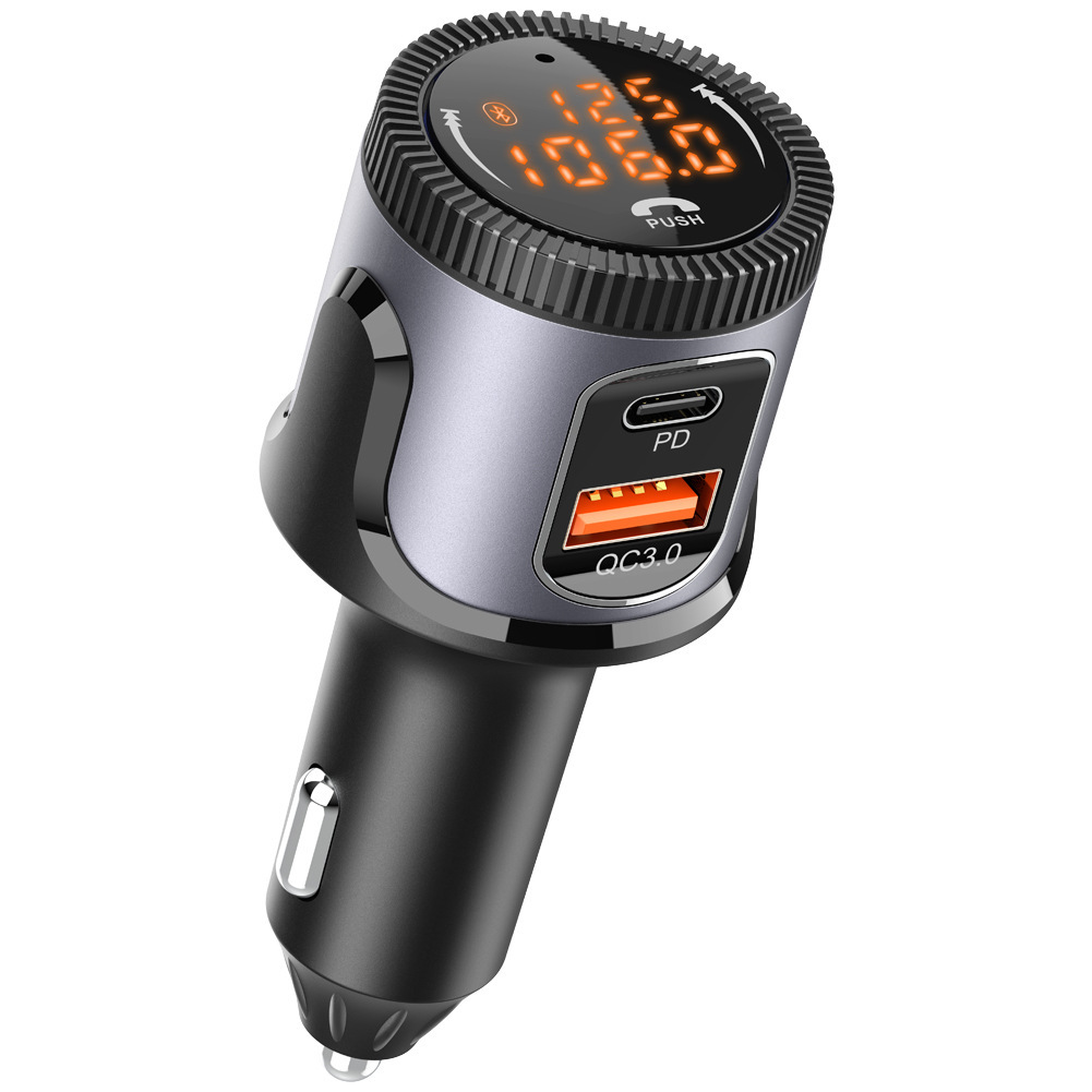 新款bc72车载蓝牙播放器fm发射器qc3.0/pd18w快充车载手机充电器