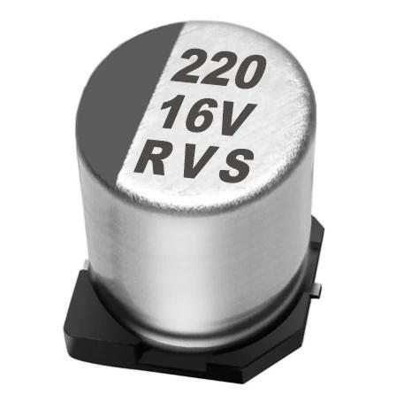 贴片铝电解电容 5*5.8mm-220uf±20%-10v(rohs)