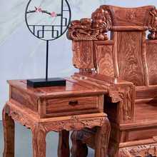 HF2X国标红木大奔沙发刺猬紫檀花梨木家具实木中式沙发椅组合客厅