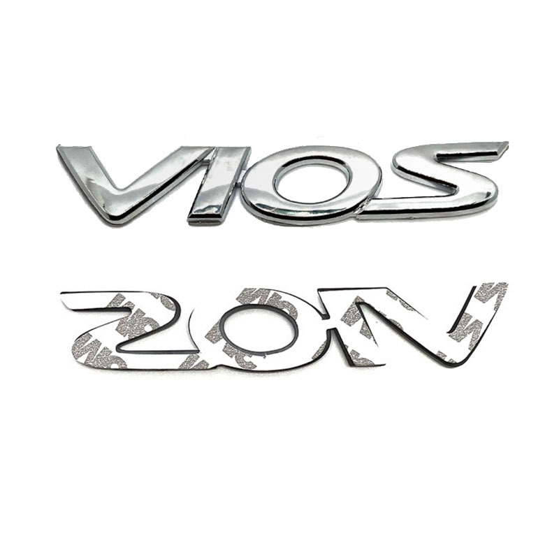 适用于一汽丰田新老款威驰vios车标 后备尾箱英文标 字母贴标志后