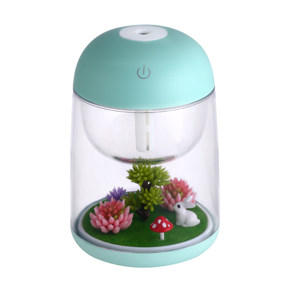 Electronic Boutique Micro Landscape Humidifier Desk Air Purification Bedroom and Household USB Aromatherapy Atomization