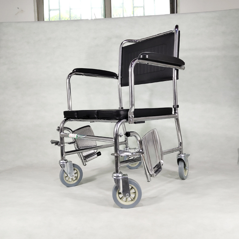 洗浴椅子沐浴椅浴室车洗澡凳轮椅带便盆老人移位器卧床马桶坐便椅