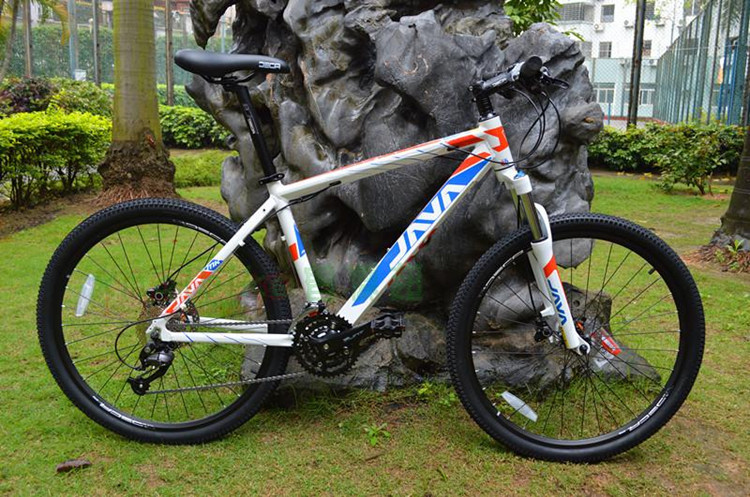 佳沃java山地车铝合金双碟刹油压26寸27变速学生越野单车moka