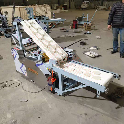 仿手工白吉馍成型机 千层肉夹馍火烧饼成机 压饼肉饼歪饼机机械