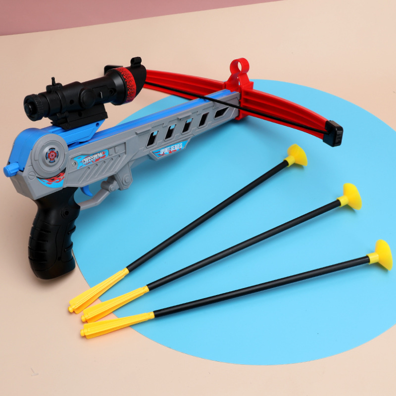 儿童弓弩射击玩具 男孩户外弩箭弩枪射箭体育休闲玩具亲子游戏