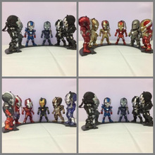 复仇者联盟 Q版6款 二代三代四代 钢铁侠系列 公仔 摆件 盒装手办