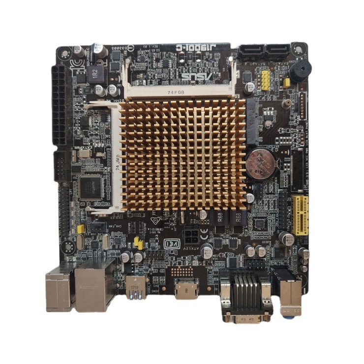 新库存适用于j1900i-c集成j1900四核cpu套装主板hdmi com vga
