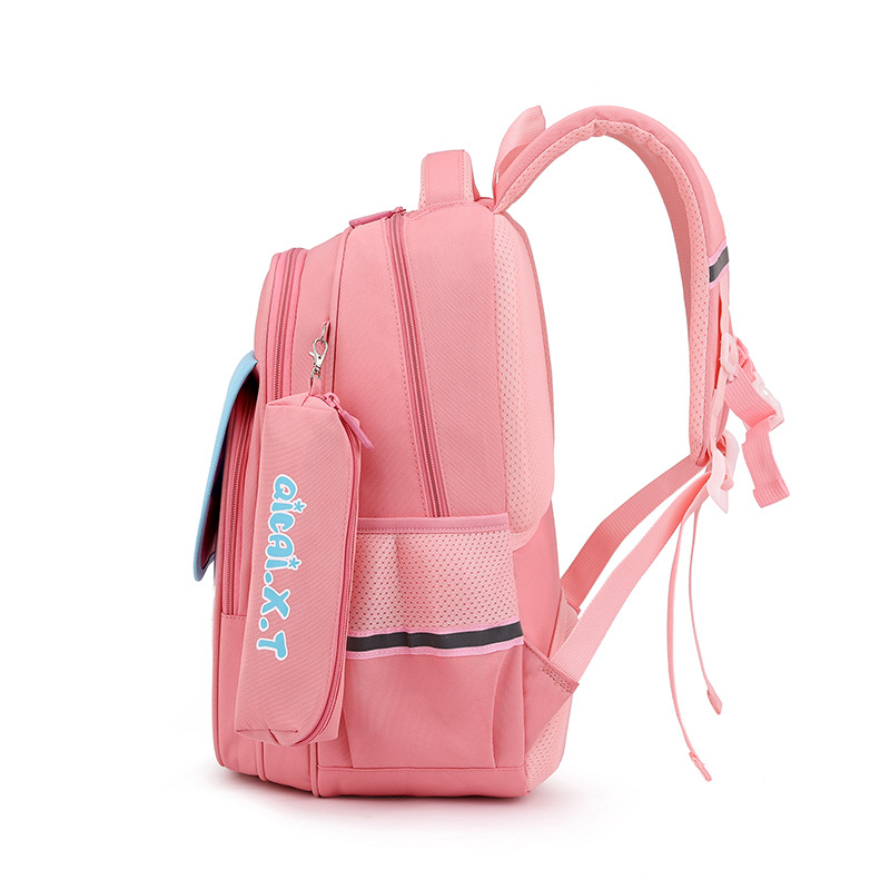 Men's New Primary School Schoolbag Girls' Super Light and Burden-Free Spine Protection Children's Cartoon Cute Primary School Backpack Wholesale