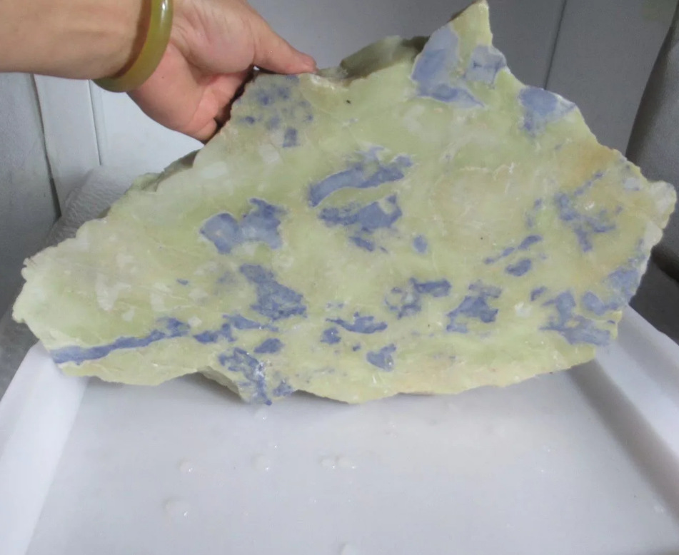 青田石封门青大蓝花石原石摆件石料10公斤寿山巴林老挝石蓝星收藏