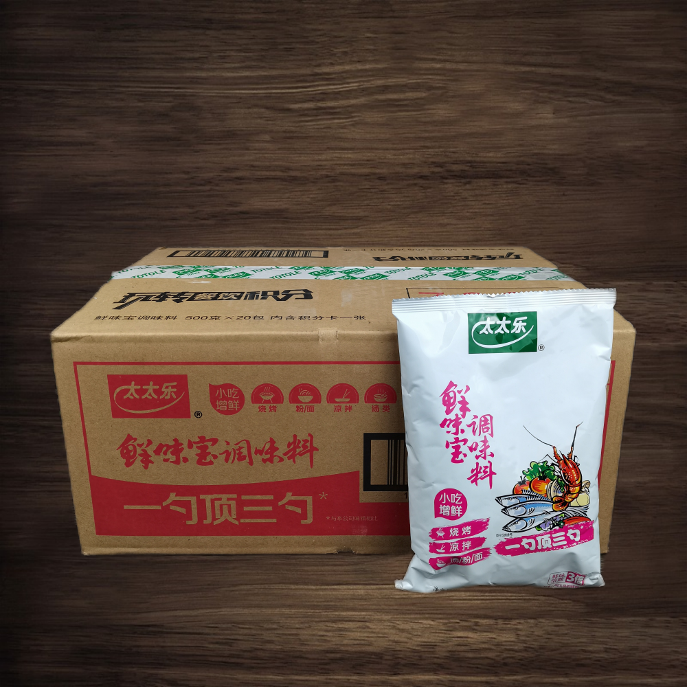 太太乐鲜味宝500g增鲜型调味料250g1kg替代味精炒菜火锅麻辣烫