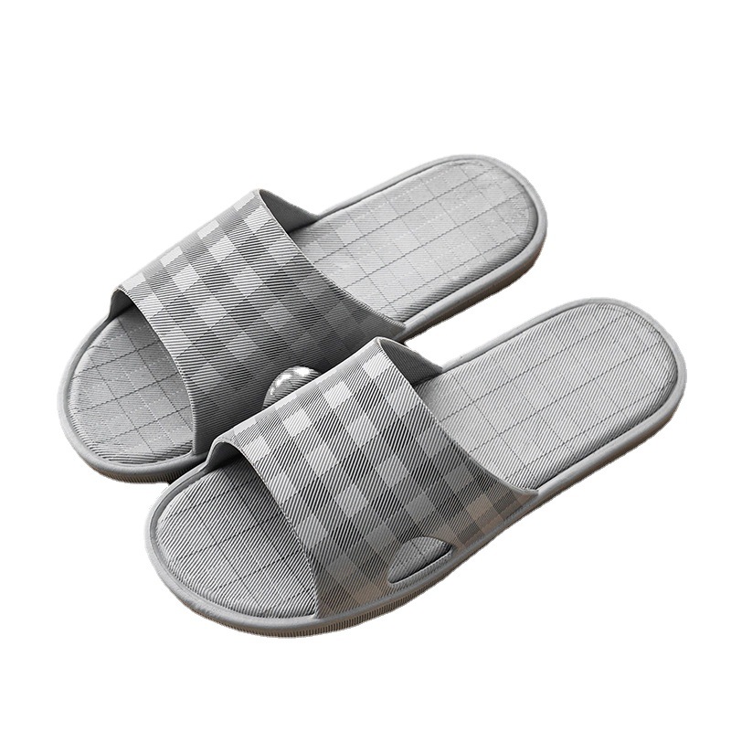 [Customized] New Square Slippers Wholesale Non-Slip Household Bath Homestay Hotel Thick Bottom Sandals