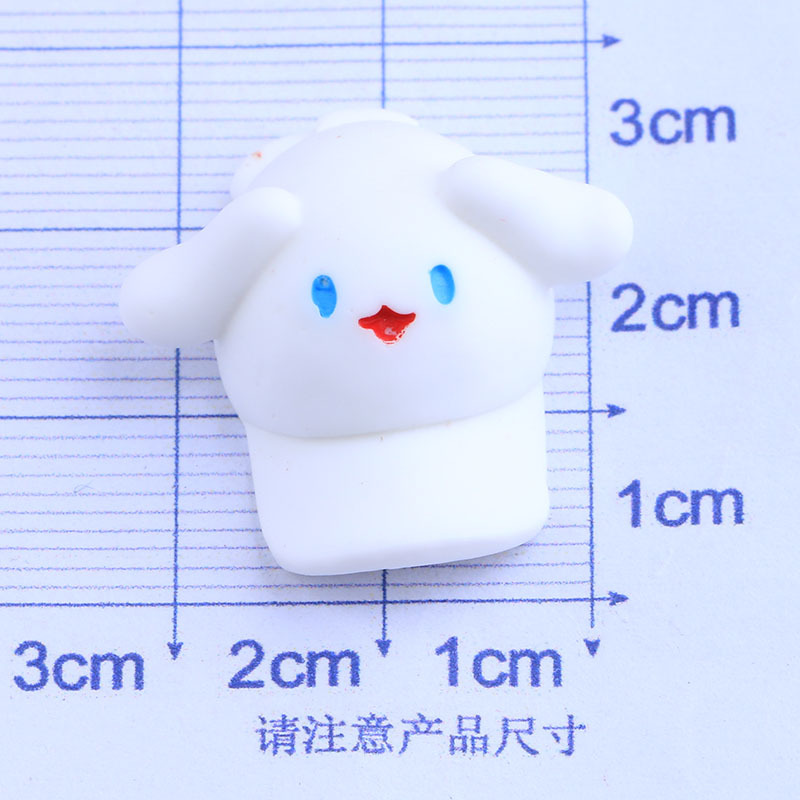 Cartoon Cute New Small Hat New Children's Fun Cream Glue DIY Homemade Phone Case Fruit Clip Head Rope Refridgerator Magnets