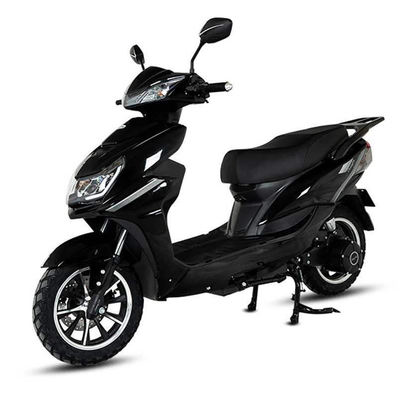 新款72v电动摩托车高速爬坡可上牌电动车96v长跑王成人踏板电瓶车