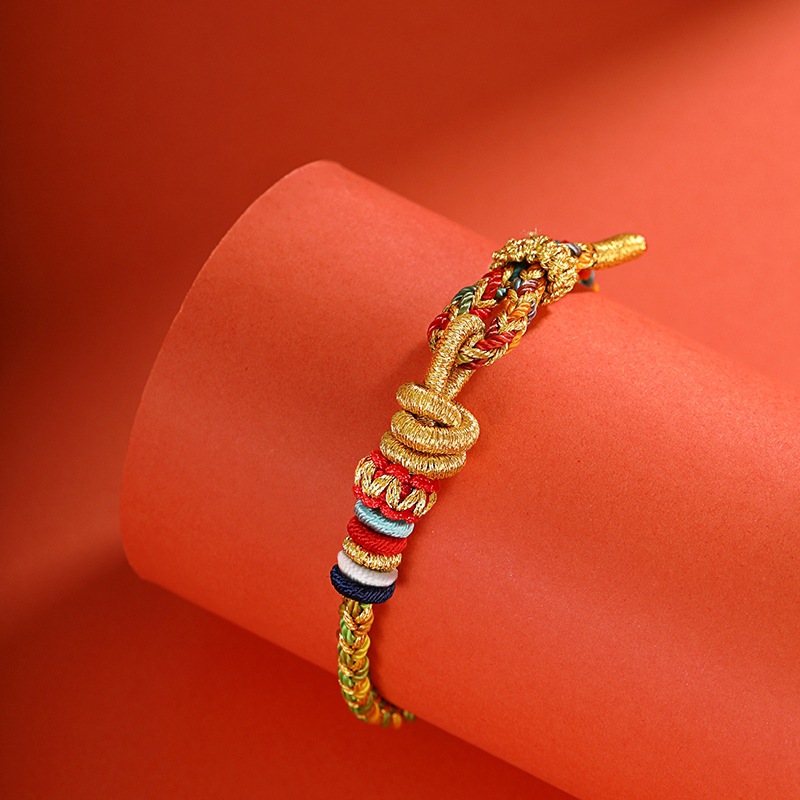 Hangzhou Lingyin Cultural and Creative New Year Dragon Year Limit String Spool Carrying Strap (Chinese Knot)