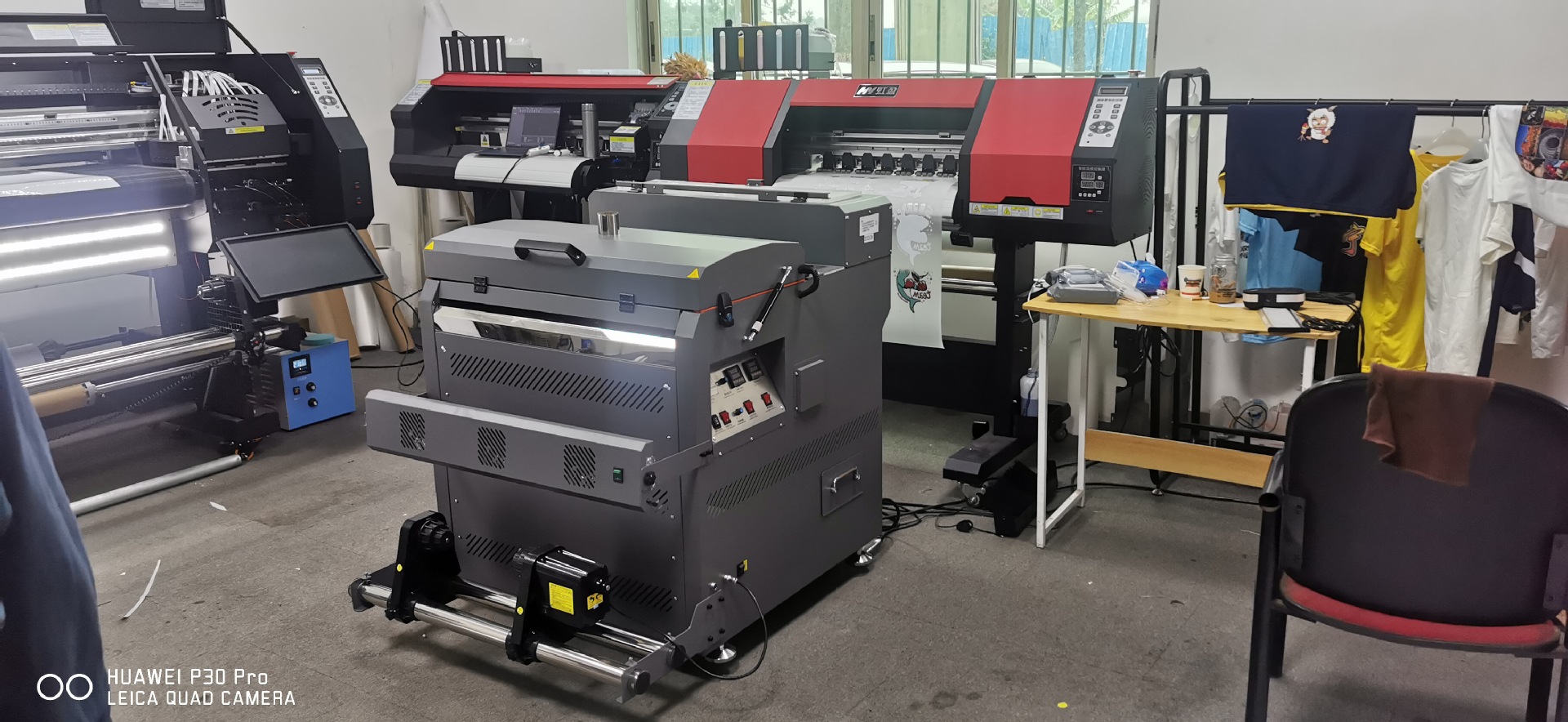 白彩直喷服装t恤烫画打印机 数码柯式烫画机 白墨免刻烫画打印机