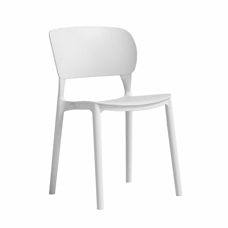 北欧塑料凳子现代简约商用靠背椅餐椅培训化妆椅可叠放梳妆凳椅子