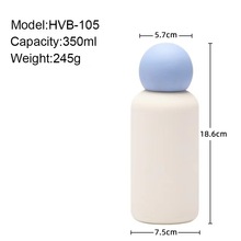 2024新款316不锈钢保温杯350ml创意可爱学生儿童便携户外运动水杯