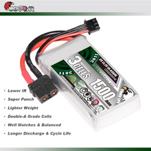 鹰氪CODDAR 1500MAH 3S 11.1V 110C车模航模涵道穿越机锂电池LIPO