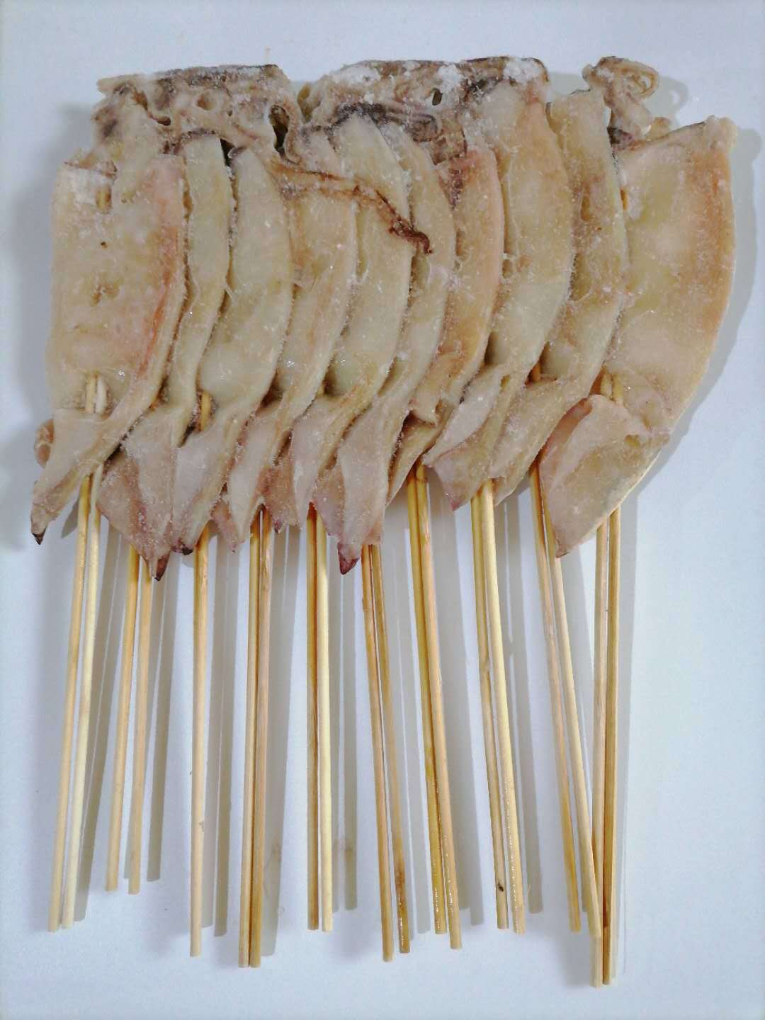 铁板鱿鱼板大串冷冻鱿鱼大板串烧烤食材商用半成品广西10袋包邮