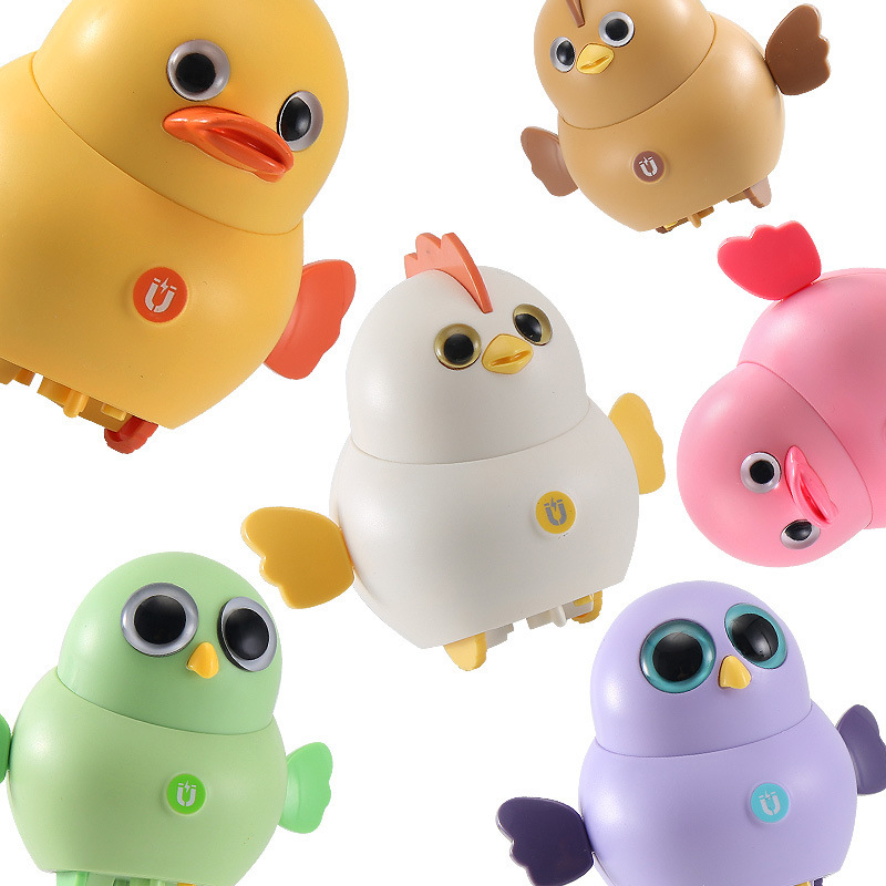 Electric Magnetic Swing Chicken Detachment Baby Toy