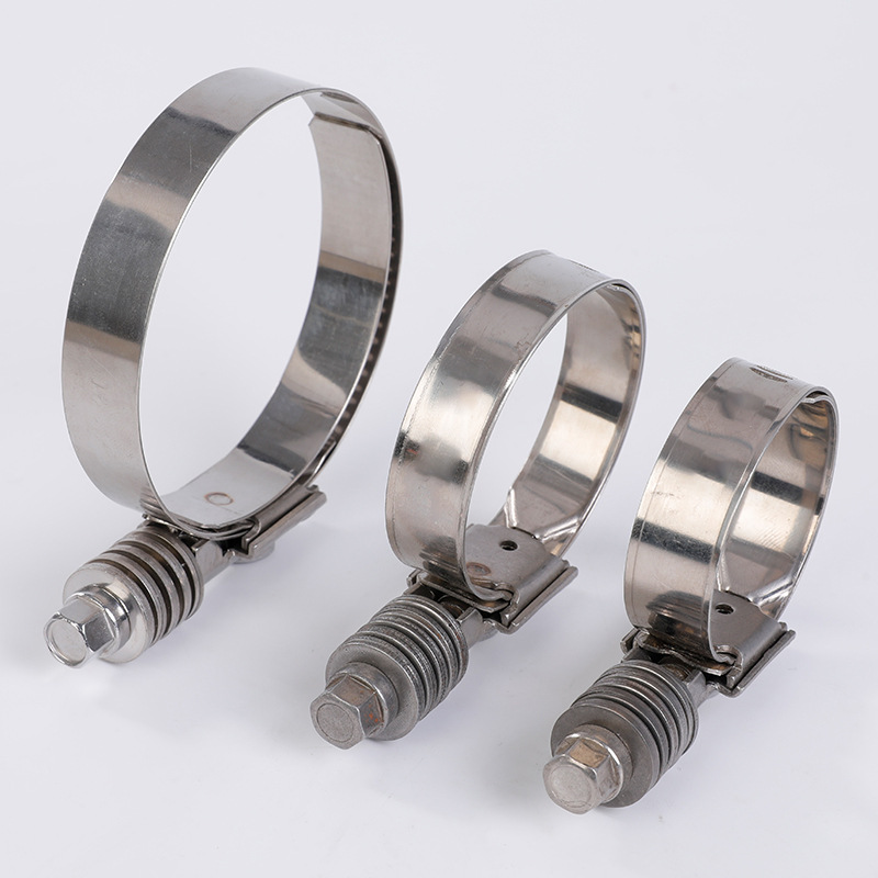 304不锈钢强力喉箍重型卡箍 汽车厂专用 卡箍 紧箍水管油管定制