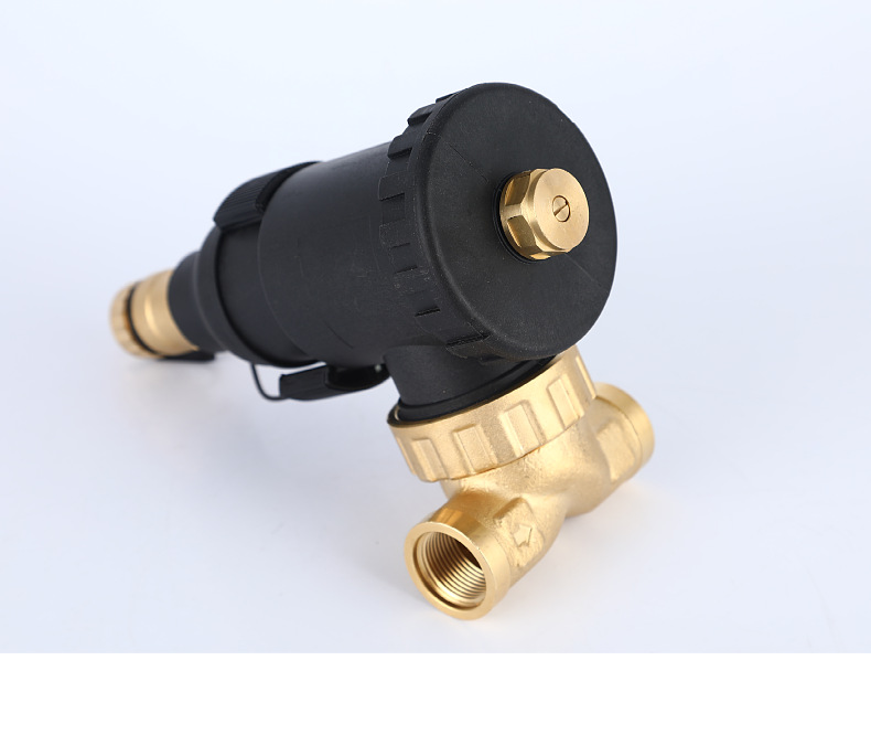 地暖地热分水器壁挂炉过滤器 磁性过滤器 锅炉磁性除污器