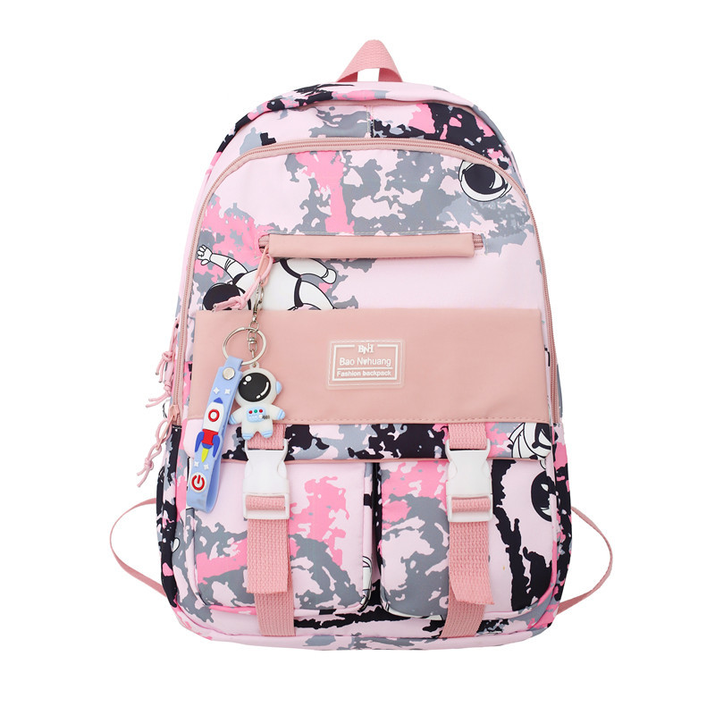 Autumn and Winter New Fashion School Bag Women's Korean-Style Trendy Backpack Student Large-Capacity Backpack Outdoor Casual Backpack