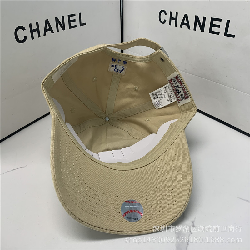 2023 Korean Style Spring, Summer, Autumn and Winter All-Season Sunshield Peaked Cap La English Letters Baseball Hat for Men and Women