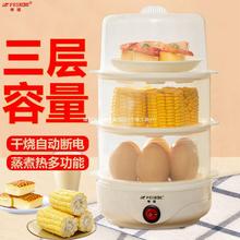 半球蒸蛋器多功能煮蛋器小型蒸蛋羹机早餐机1-3格大小容量