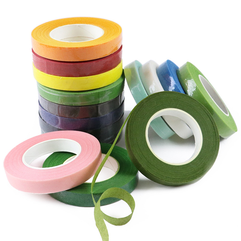 花艺胶带绿色纸胶带彩色胶带纸胶带diy花艺制作-阿里巴巴
