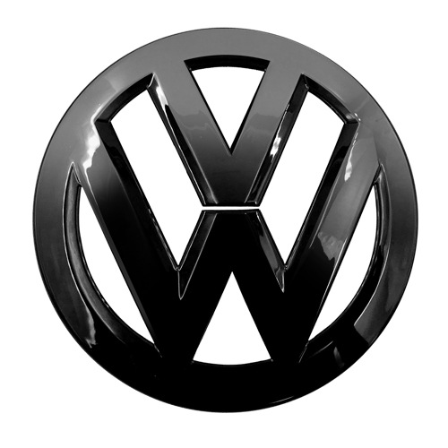 适用新19款大众poloplus车标车贴前后标改装装饰贴polo黑色车标贴