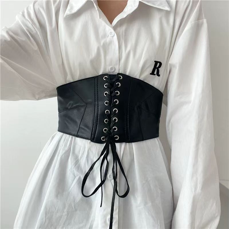 外贸爆款女士腰封装饰衬衫连衣裙百搭西装大衣 弹力腰带-阿里巴巴