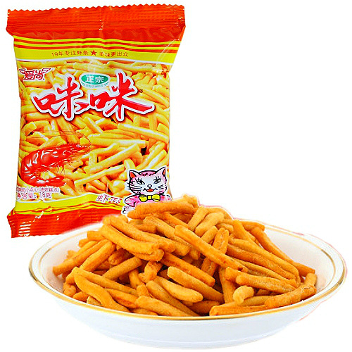 爱尚福马 18g咪咪虾条 蟹味可选 马来西亚风味