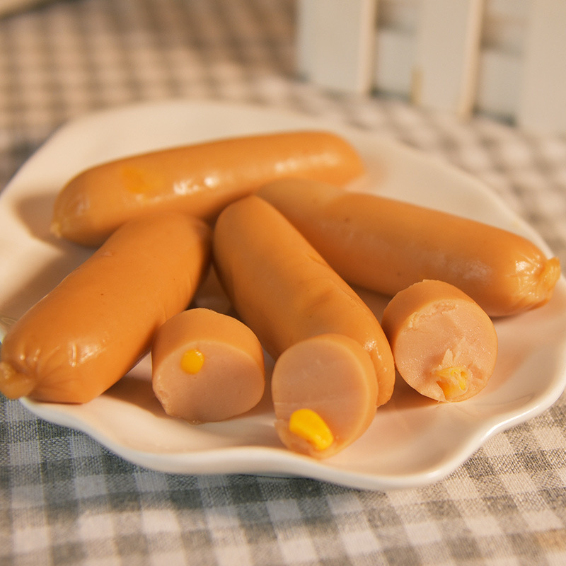 嘉益玉米烤肠28g新鲜玉米烤肠开袋即食玉米烤肠热狗肠儿童早餐肠