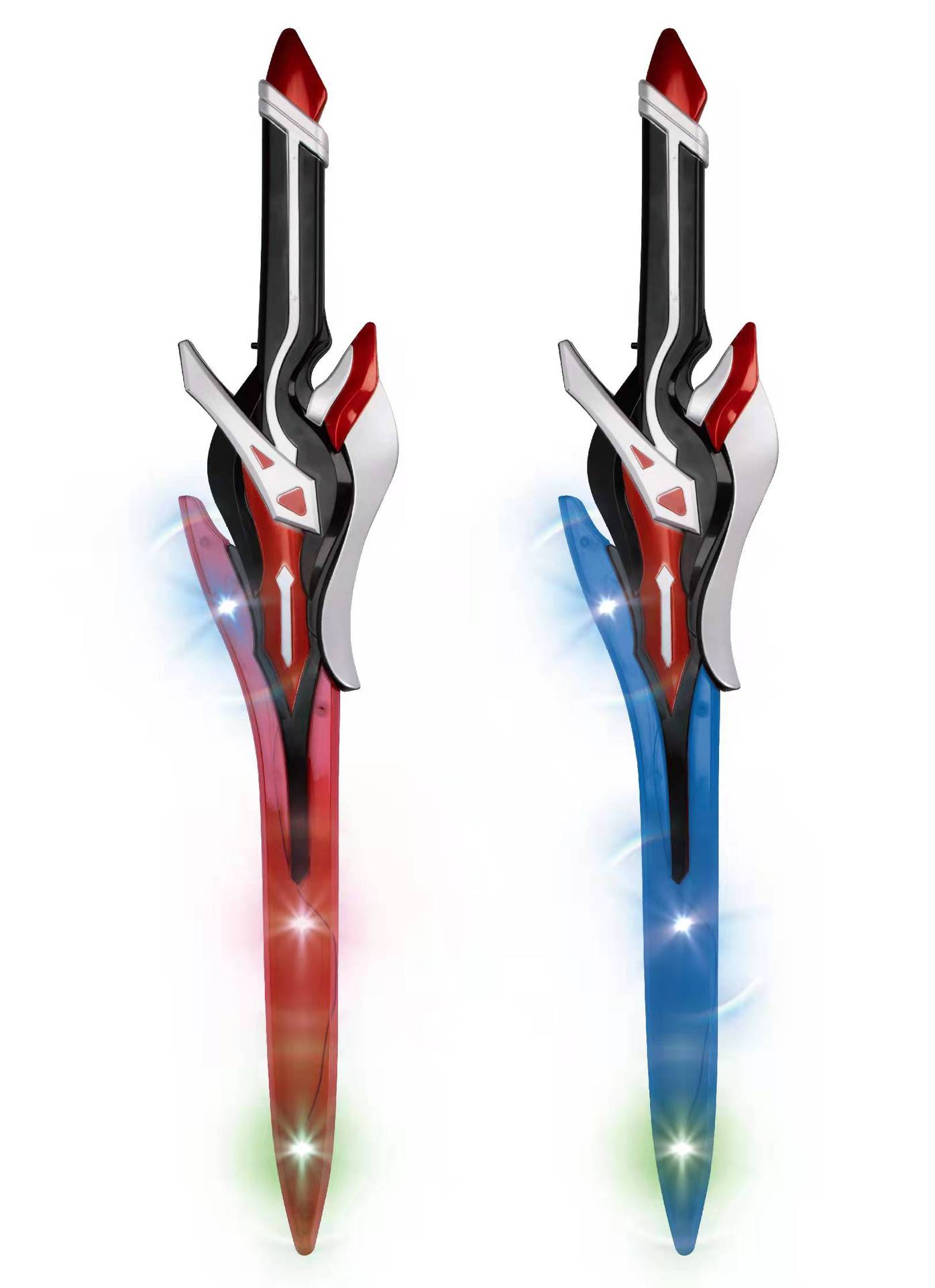 儿童过家家仿真电动闪光刀剑玩具超人武器灯光音乐发光模型剑夜市