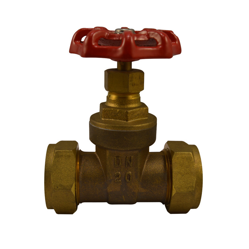 百战阀门全铜闸阀自来水表前阀门钥匙暖气筏门开关 z95w 16t