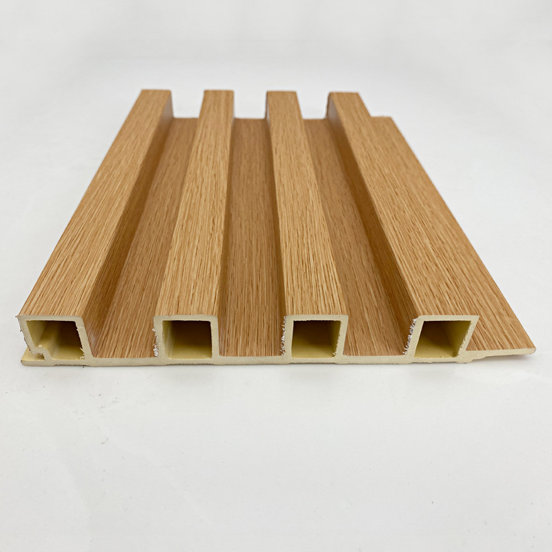 竹木纤维格栅板 绿可生态木集成背景墙吊顶装饰长城格栅护墙板