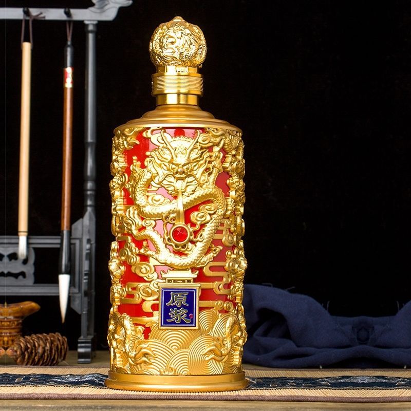 【52度龙樽酒】龙酒浓香型53度700毫升高粱酒纯粮白酒【线上线下