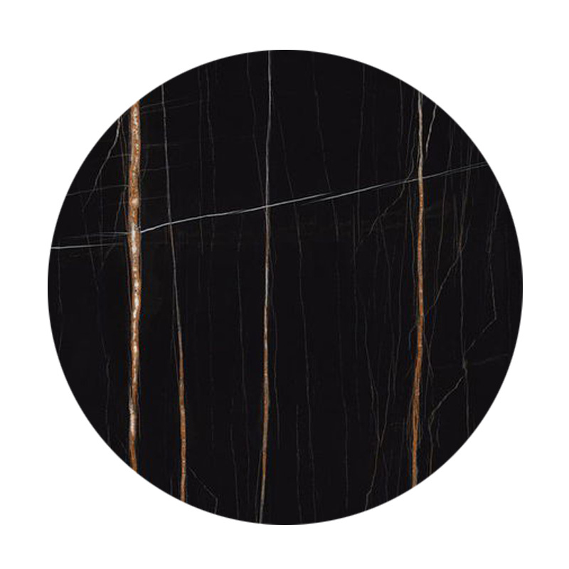 天然大理石餐桌 石材圆台面 大理石餐桌面 茶几台面配桌脚