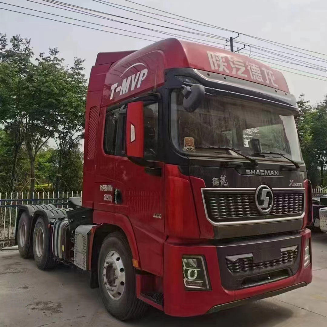 出售德龙x3000牵引车欧曼460马力牵引车头 出口二手双驱半挂车销